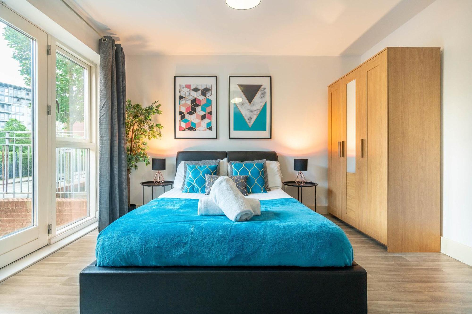 City Centre Apartment - Balcony - Netflix - Park Facing 38Akw Birmingham Exteriör bild