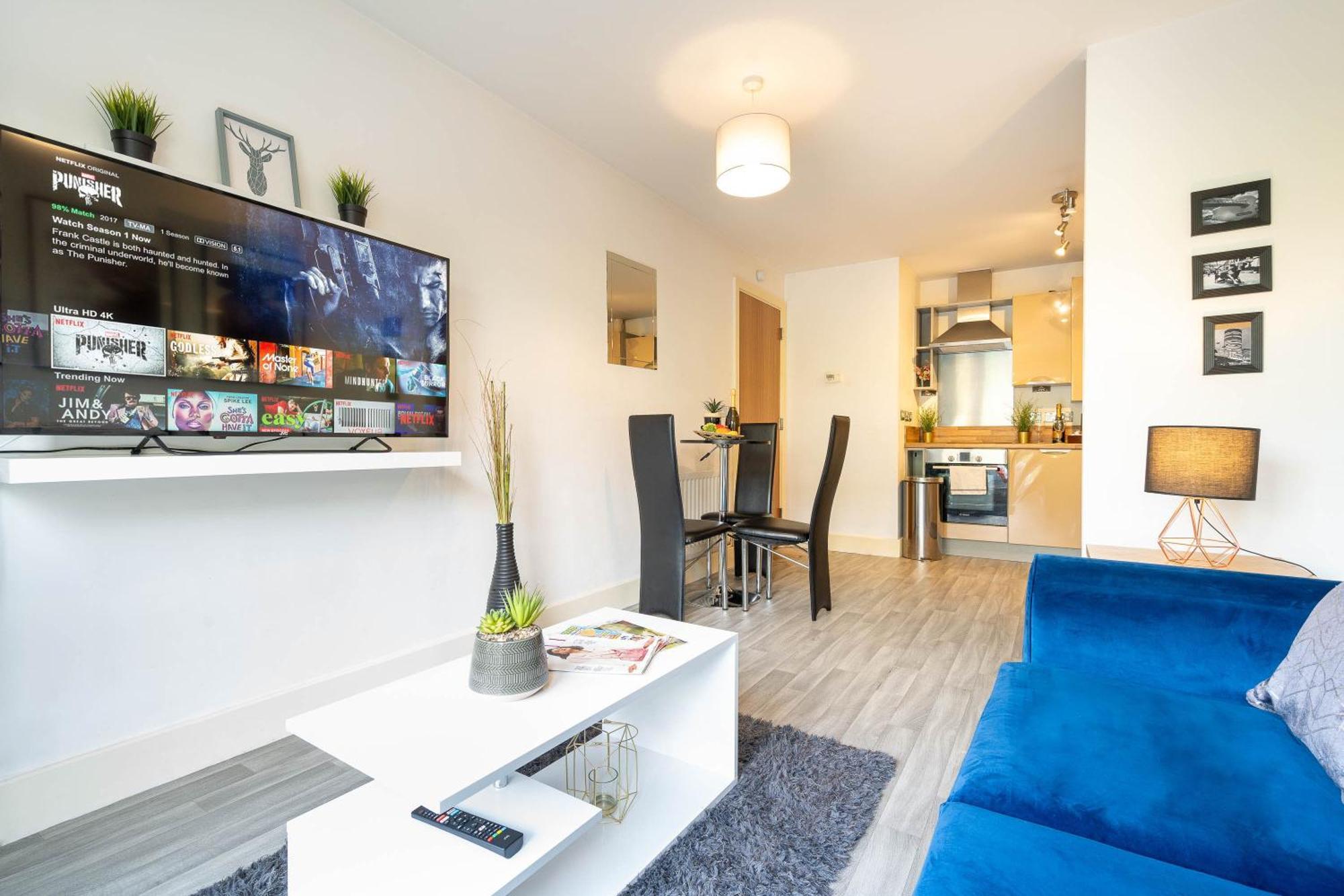 City Centre Apartment - Balcony - Netflix - Park Facing 38Akw Birmingham Exteriör bild