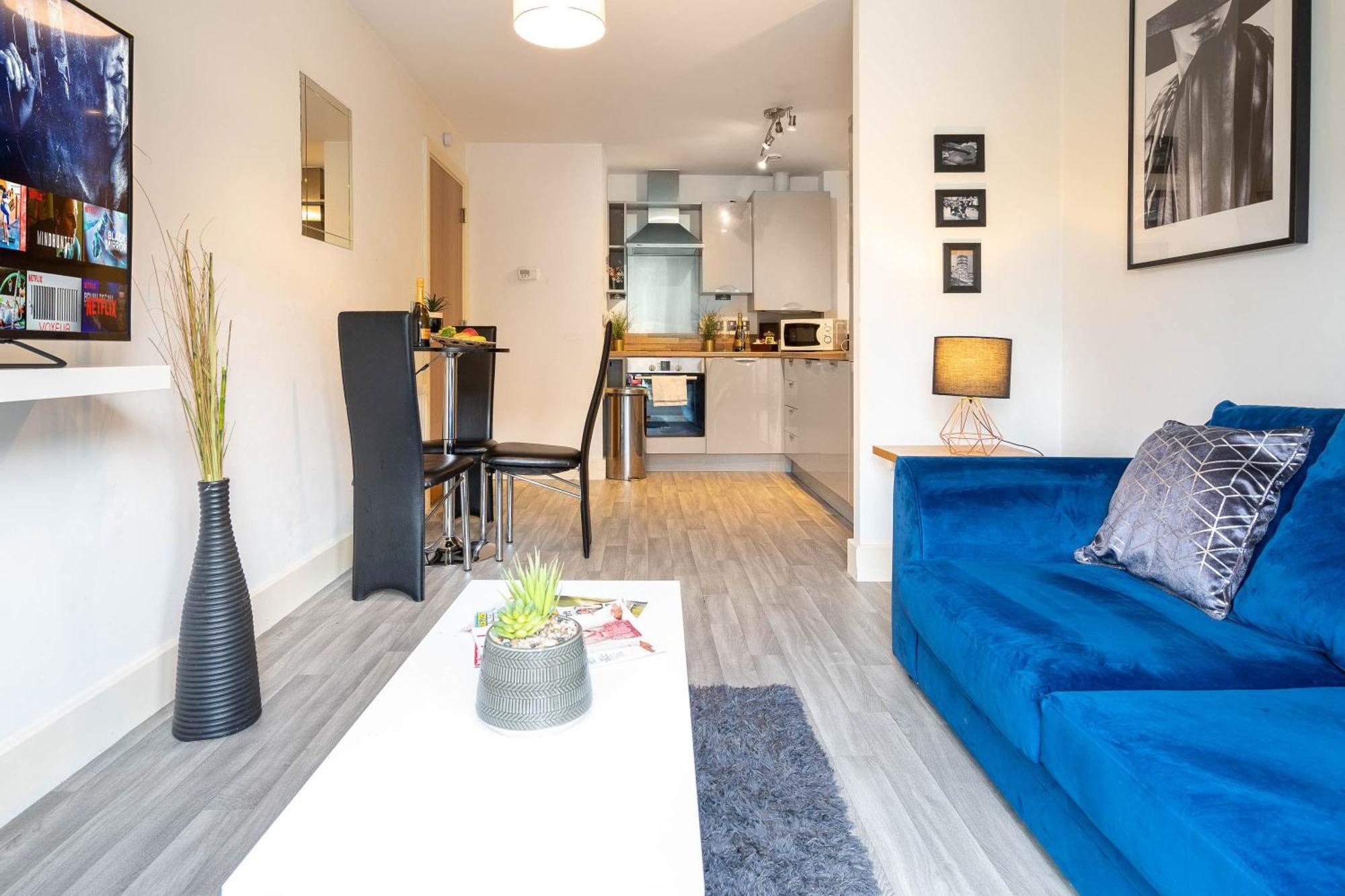 City Centre Apartment - Balcony - Netflix - Park Facing 38Akw Birmingham Exteriör bild